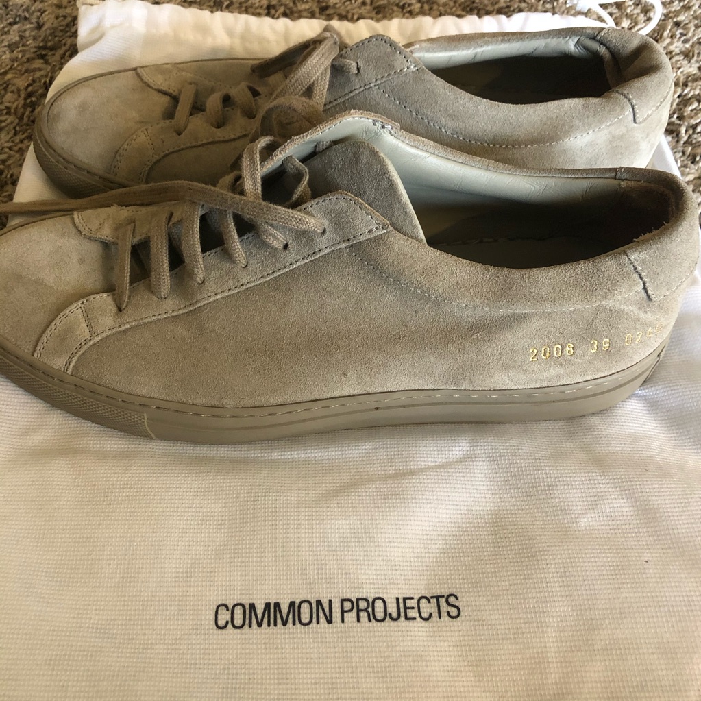 Suede Common Projects